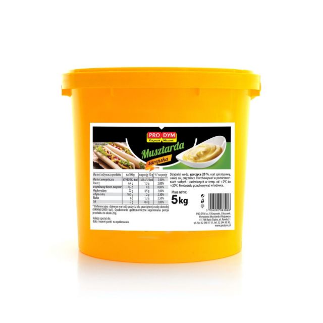 Musztarda sarepska 5kg